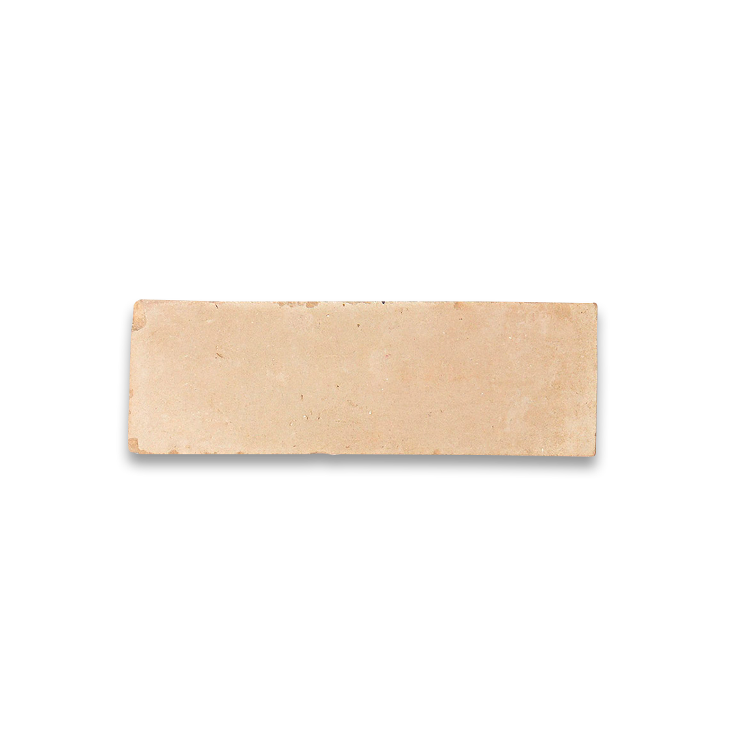 Rectangular piece of wood on a white background
