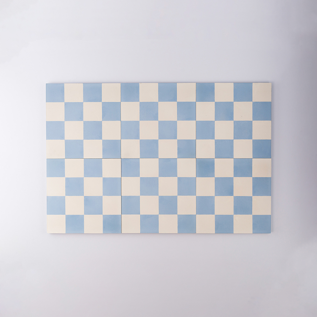 Blue Checkers - Slim Line
