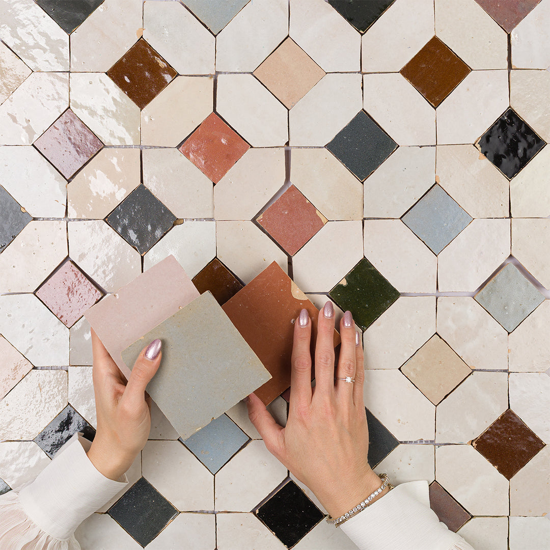 Colourful Mosaic Zellige