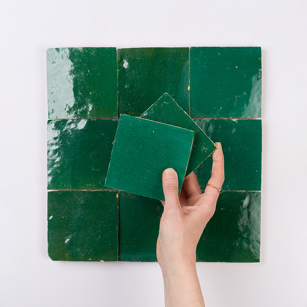 Dark Green Zellige