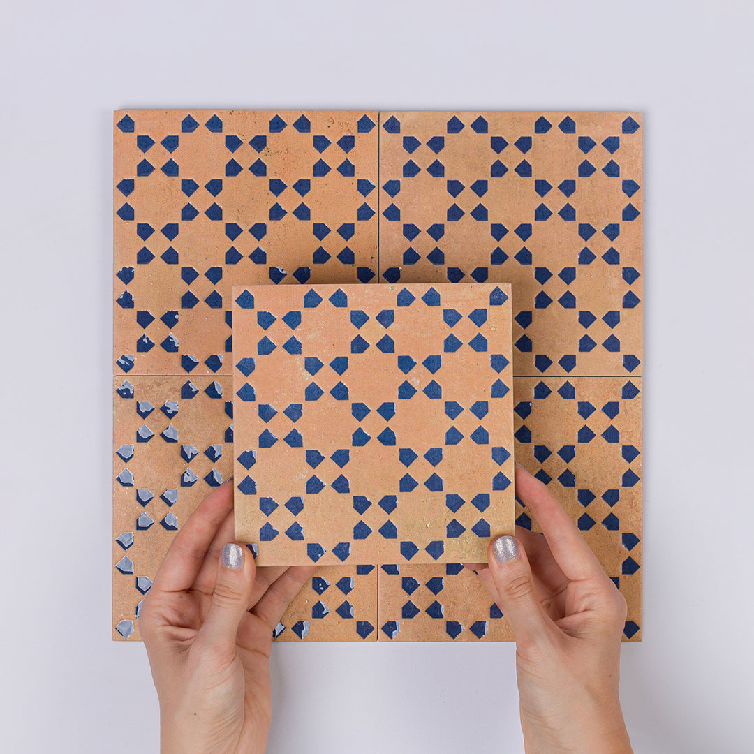 Desert Clay-Deep Sea Mosaic