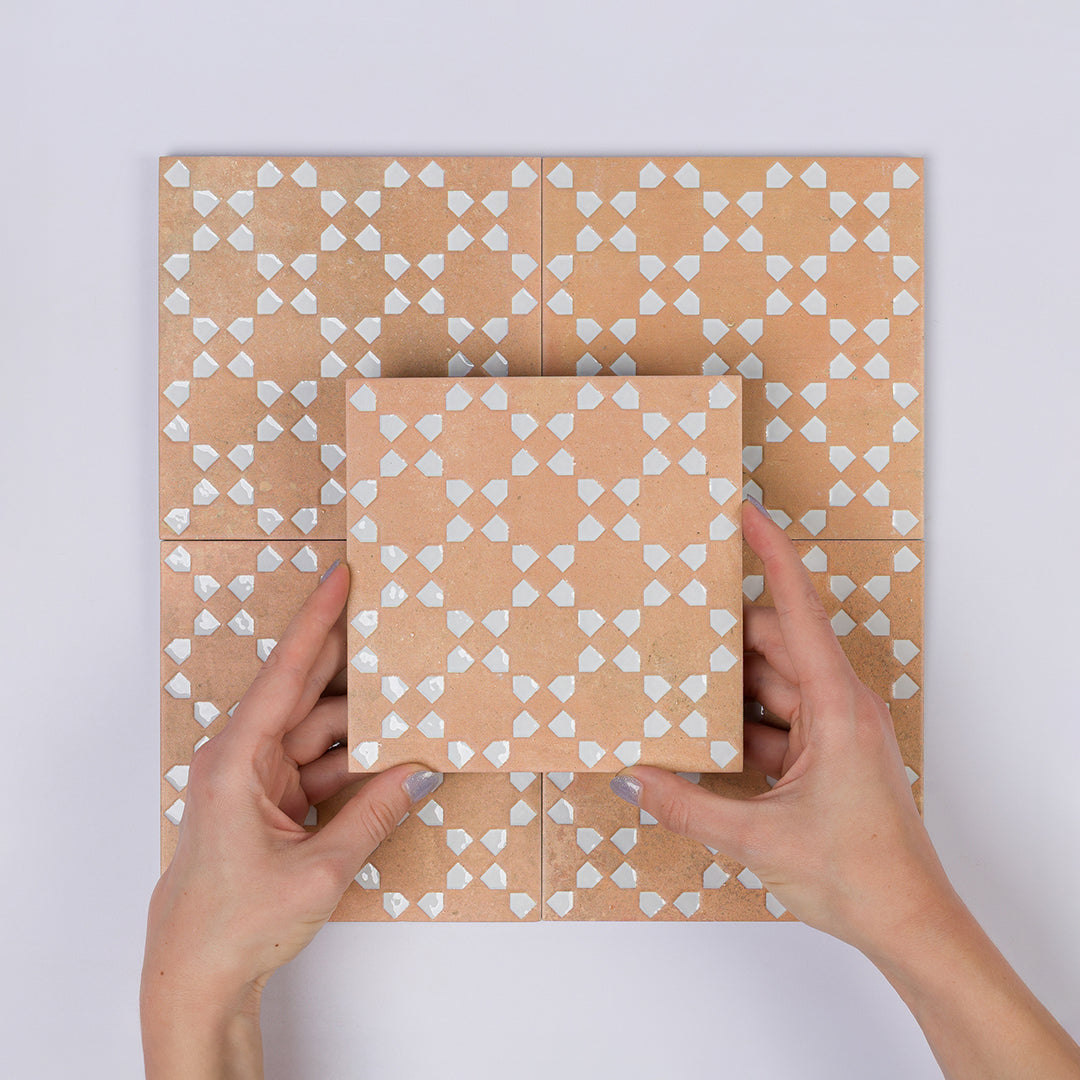 Desert Clay- White Mosaic