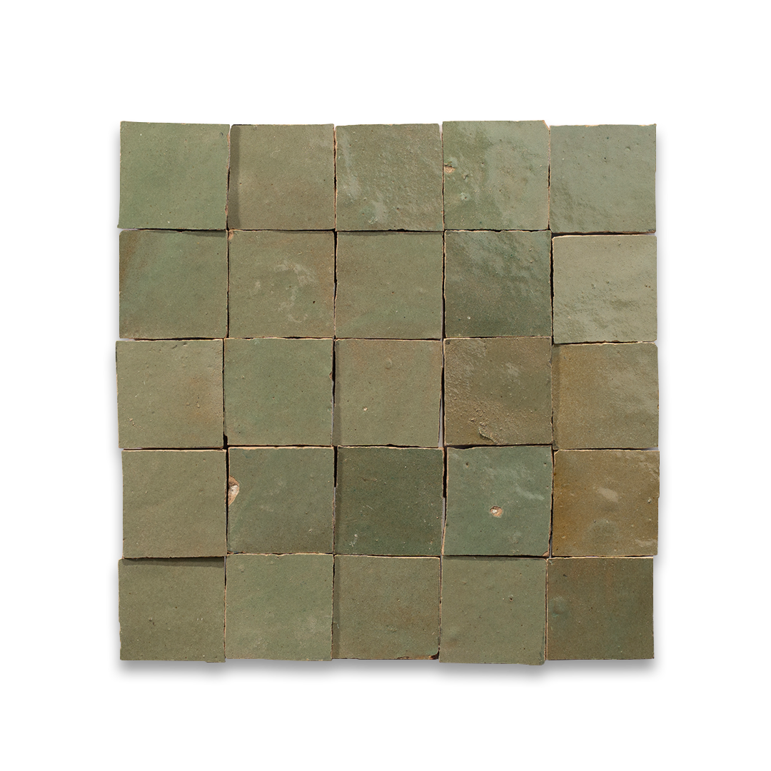 Desert Green Zellige 5x5