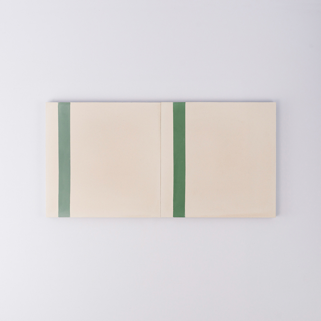 Duo Green Stripe - Slim Line