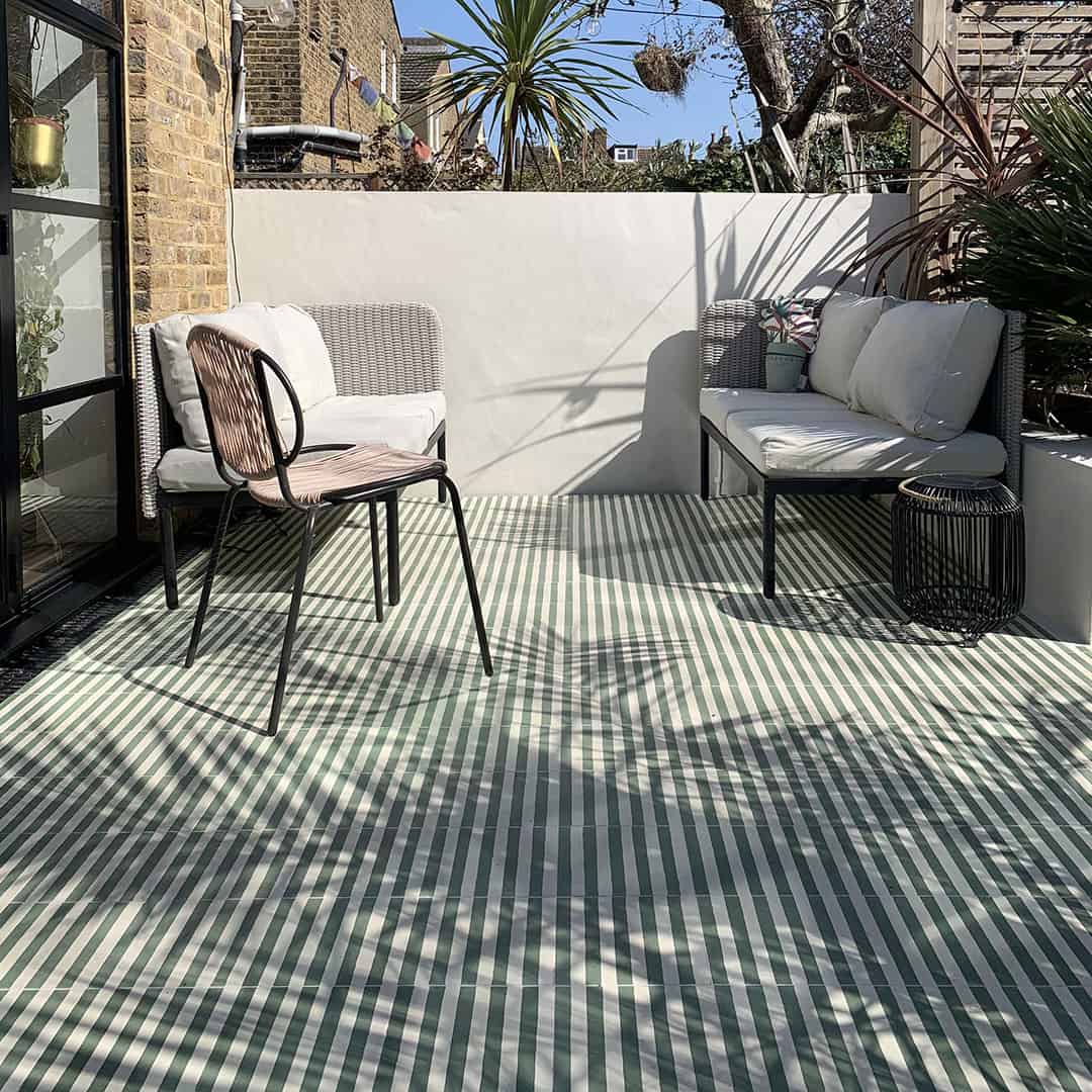 Green Stripes - Slim Line