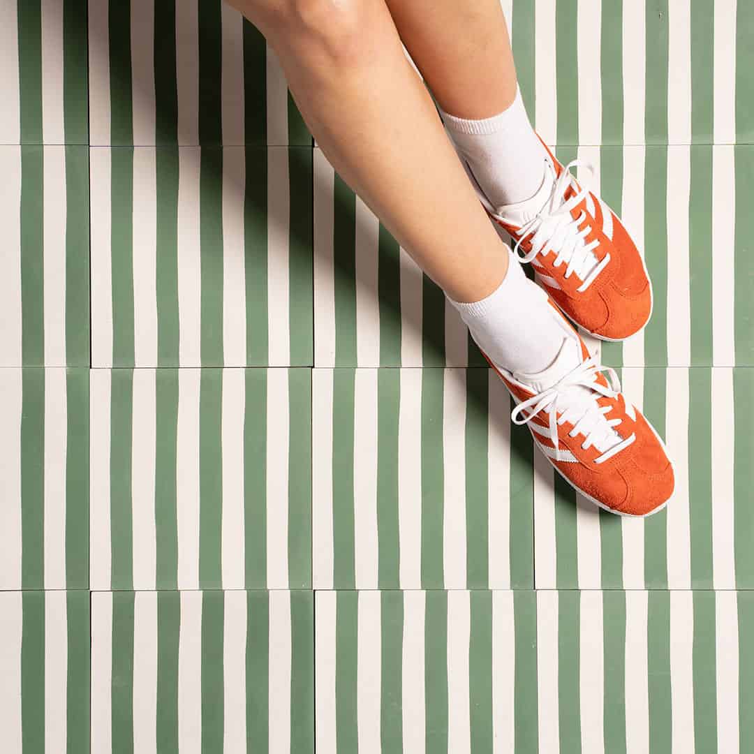 Green Stripes - Slim Line