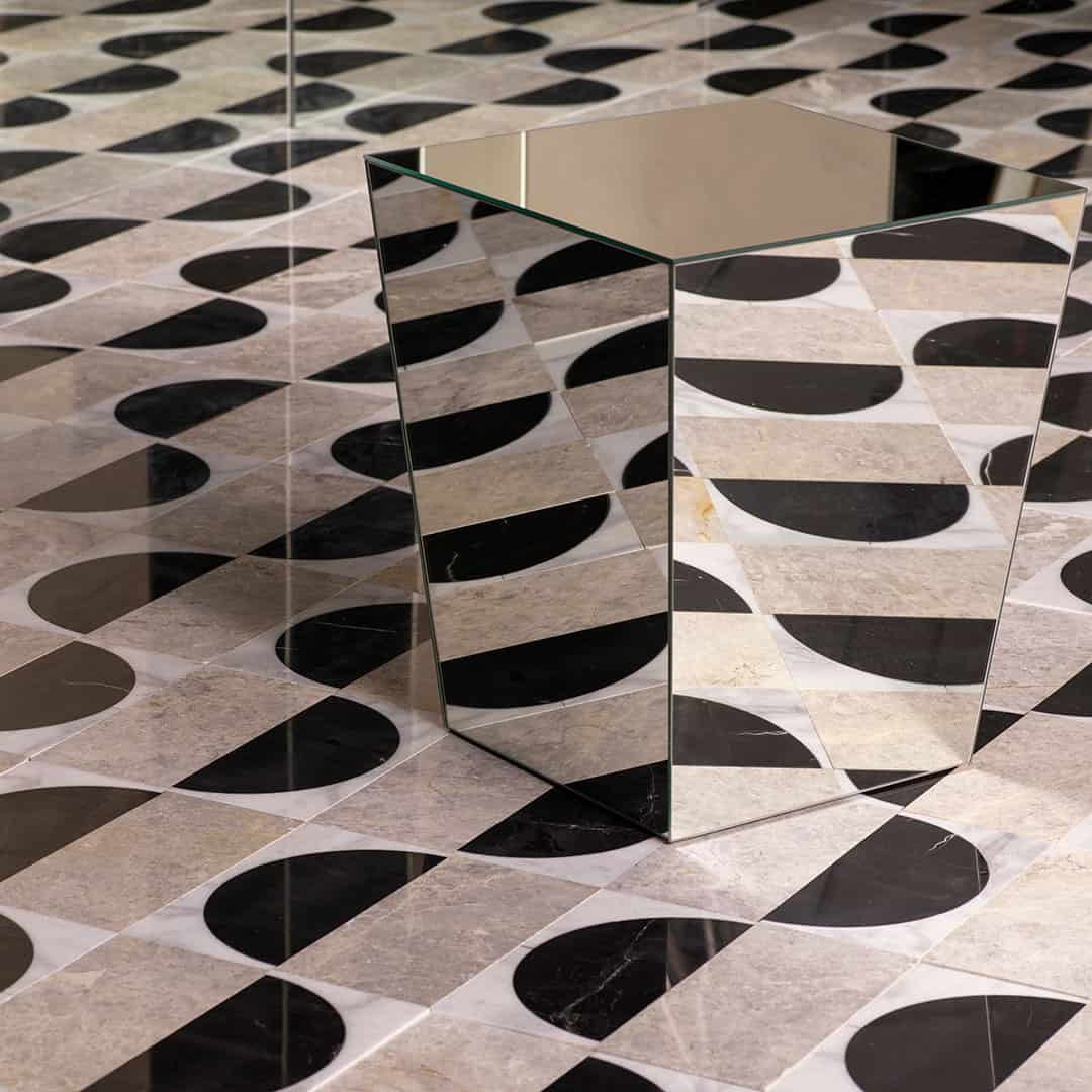 Marble tile variations highlighting unique marble character