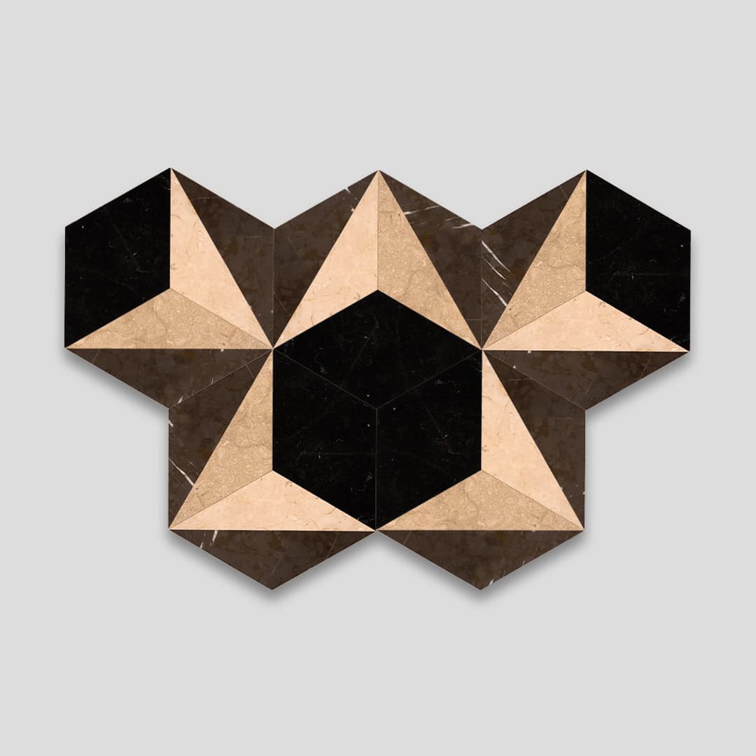 Hex 3D Marble