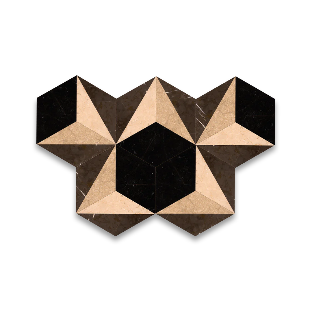 Hex 3D Marble