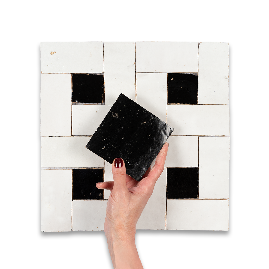 Marrakesh Maze in White