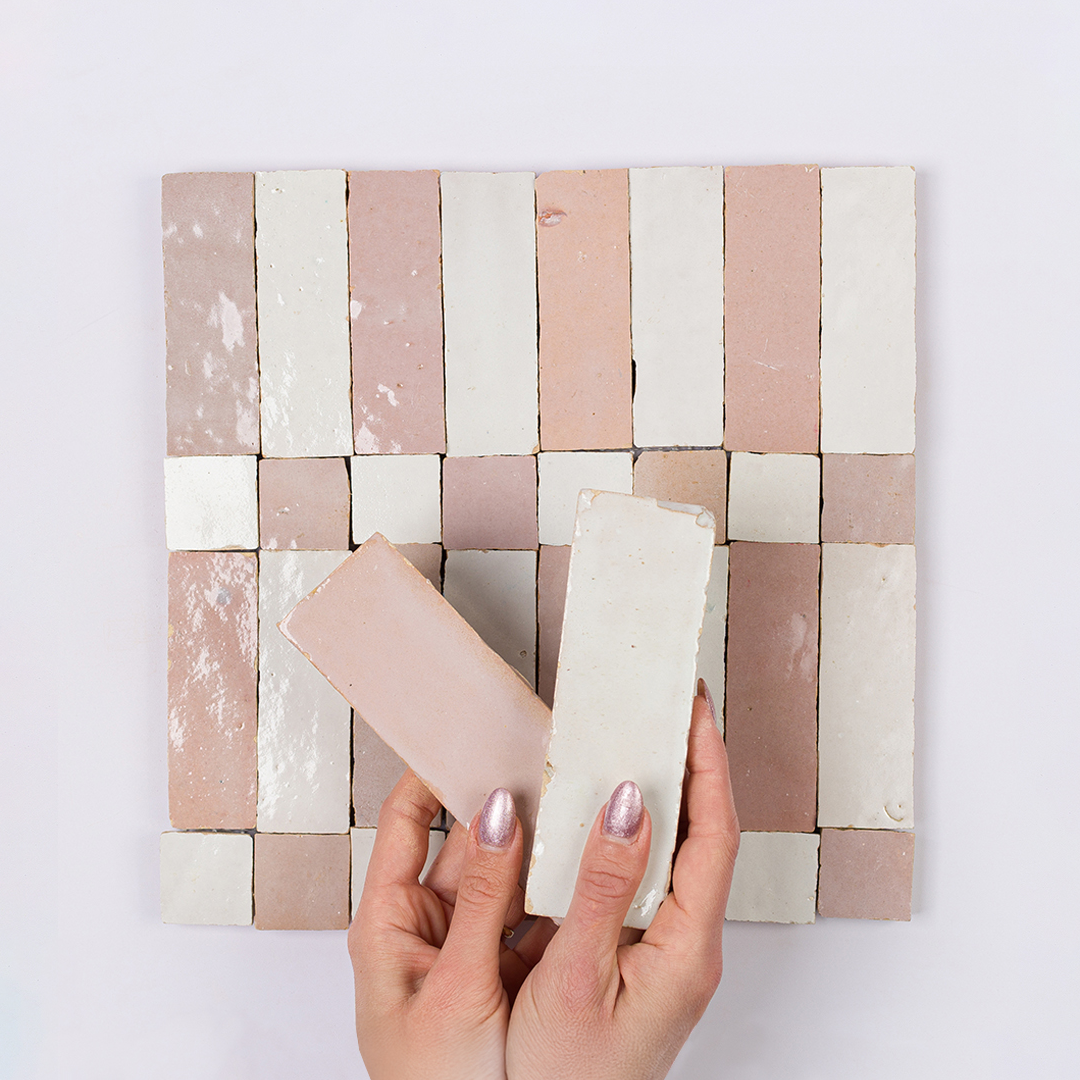 Marrakesh Stripes in Desert Rose