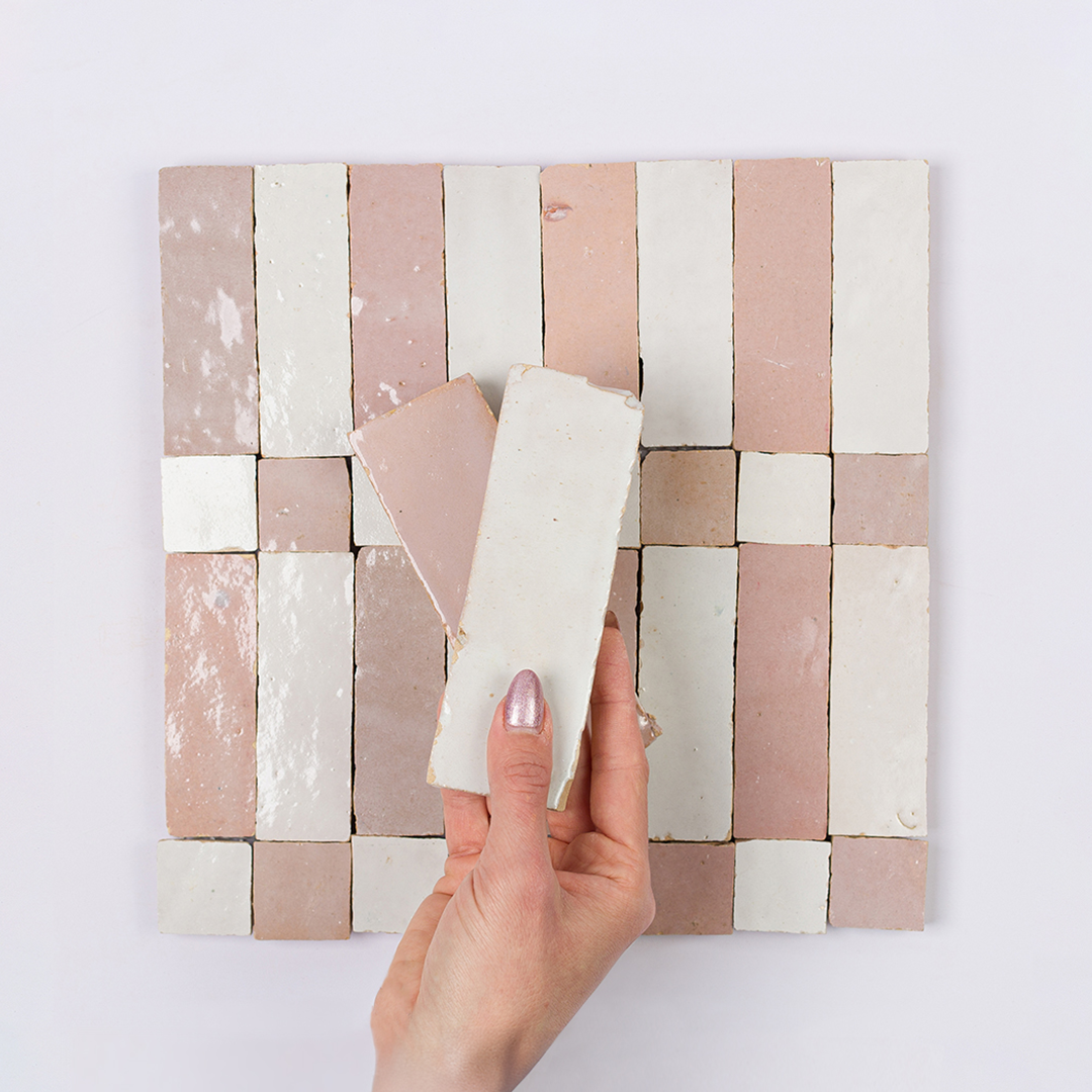 Marrakesh Stripes in Desert Rose