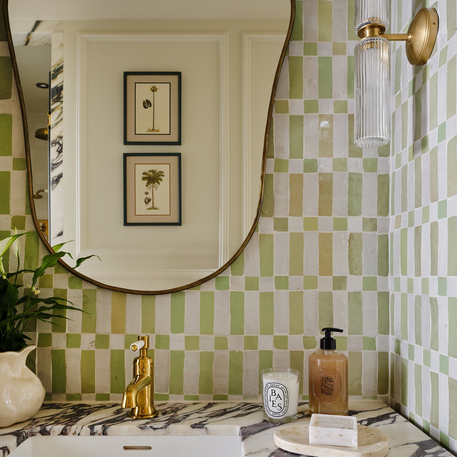 Marrakesh Stripes in Pistachio