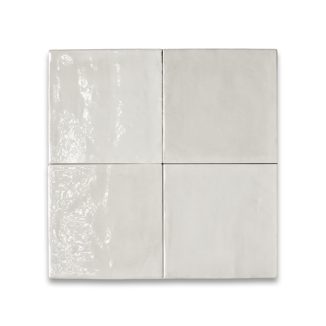 Masona Square Pearl White