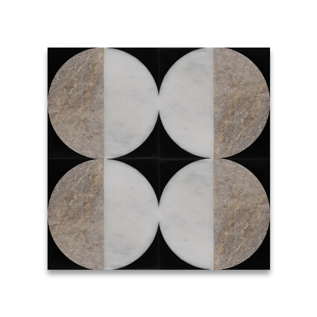 Marble tile surface designed for elegant interiors