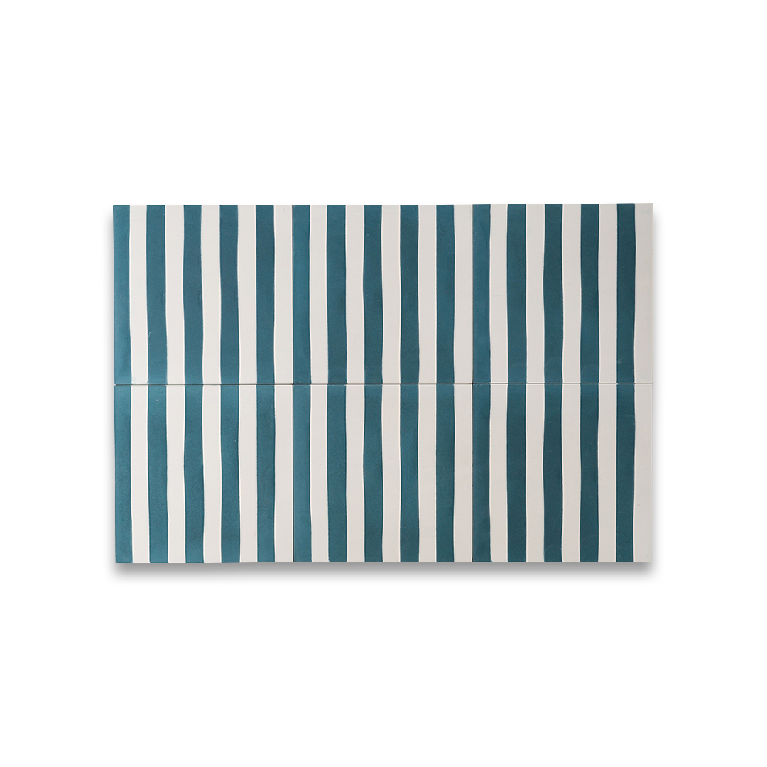 Navy Blue Stripes - Slim Line