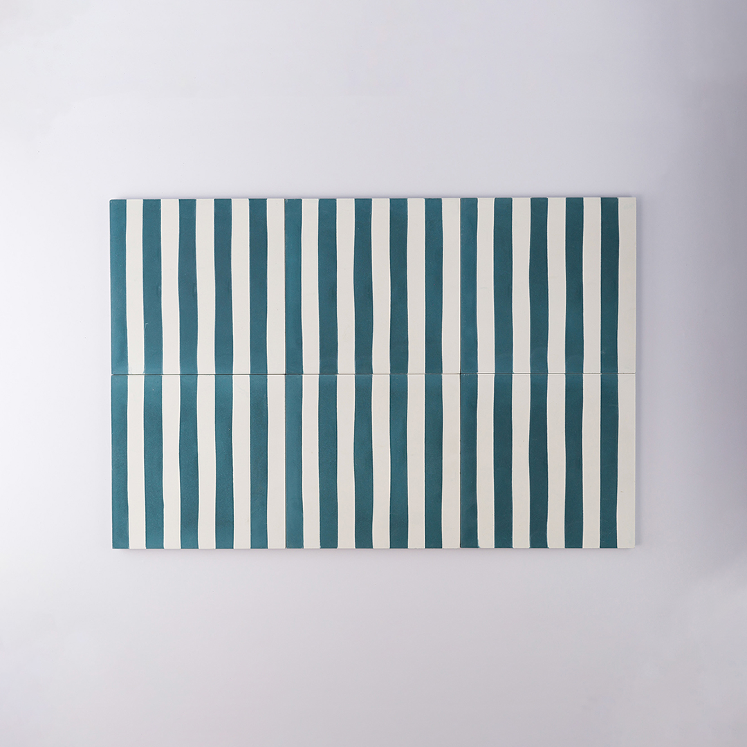Navy Blue Stripes - Slim Line