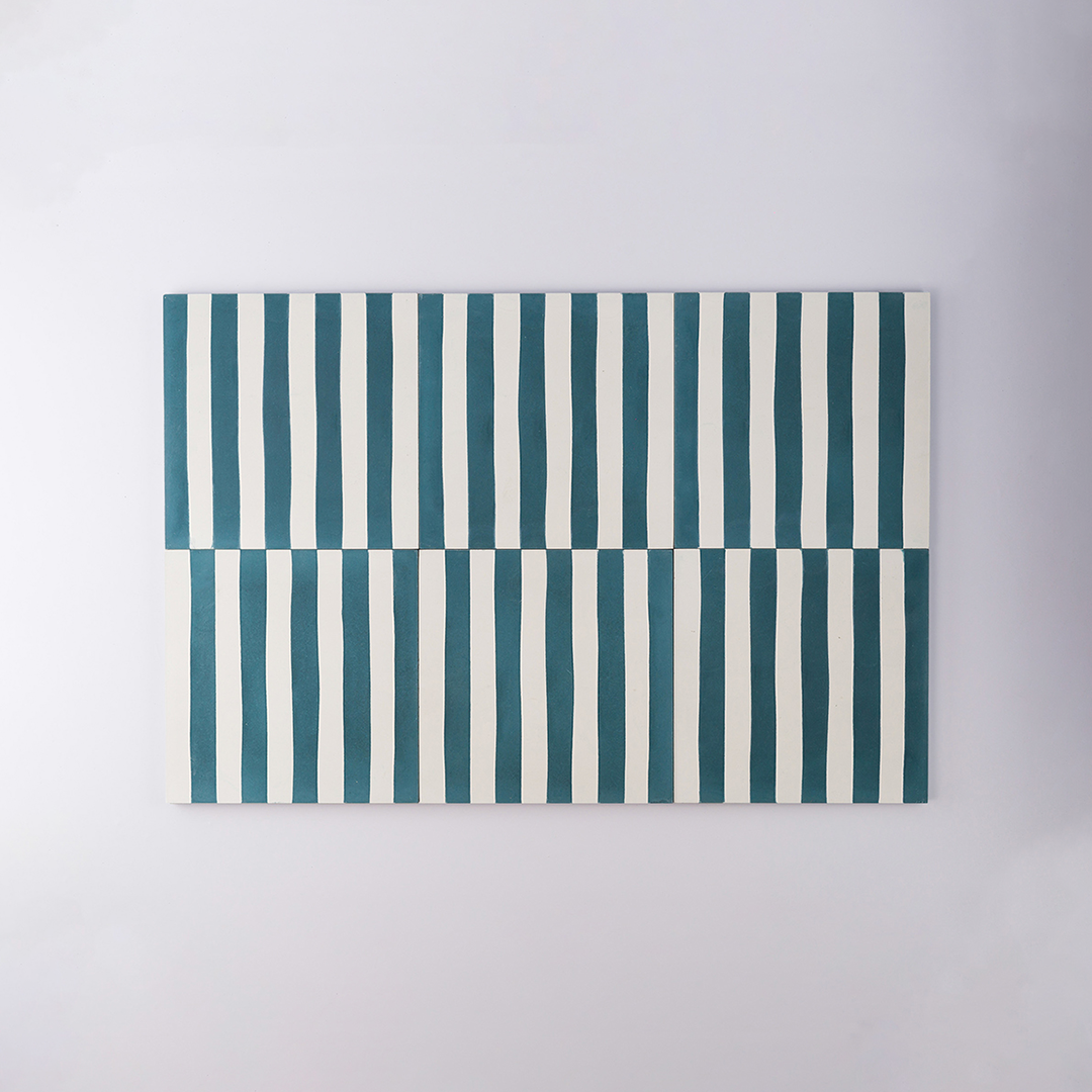 Navy Blue Stripes - Slim Line