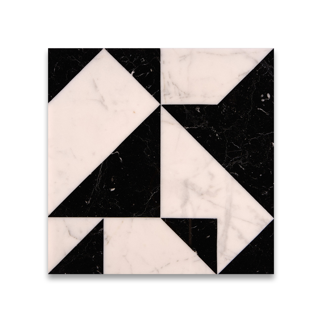 Marble floor tile suitable for stylish interior layouts