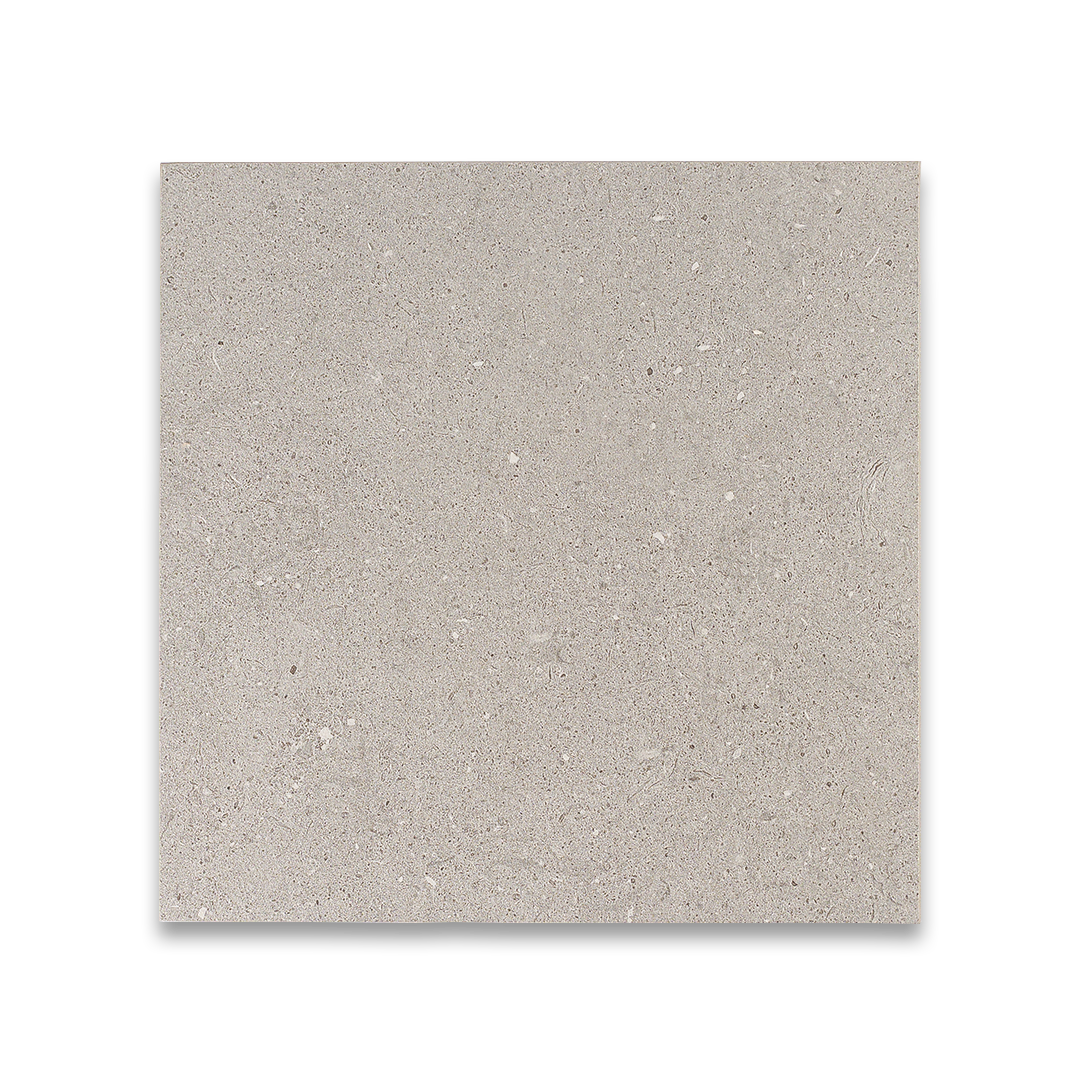 Square tile with a gray concrete texture.