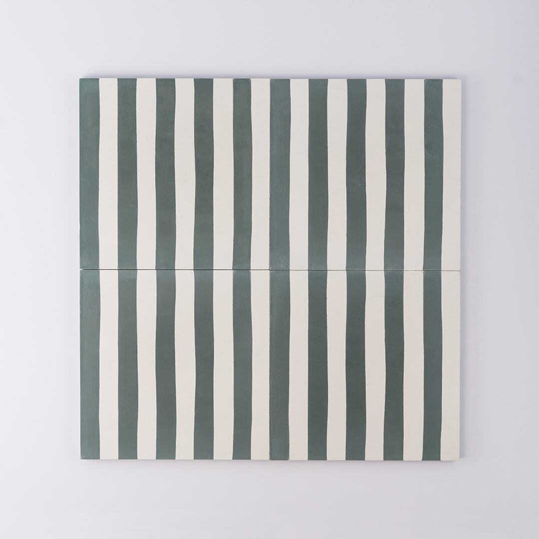 Storm Green Stripes - Slim Line