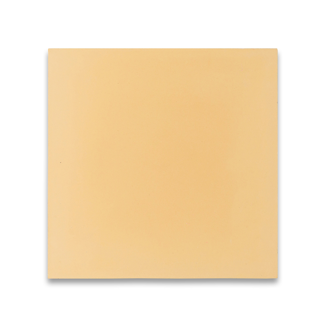 A mustard yellow color with a smooth matte finish, ideal for modern flooring, wall cladding, kitchen backsplashes, or minimalist interior decor.