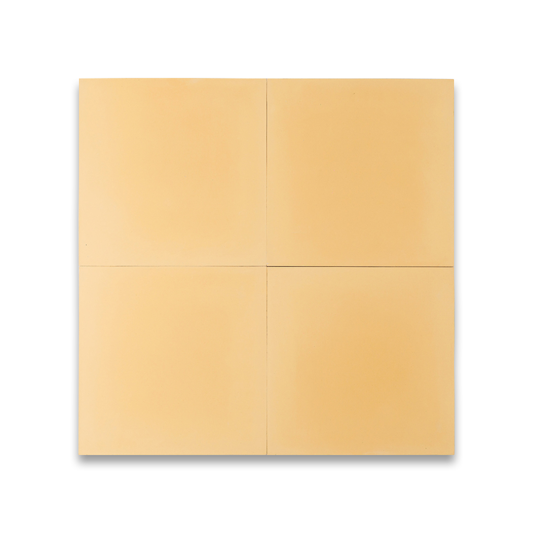 A mustard yellow color with a smooth matte finish, ideal for modern flooring, wall cladding, kitchen backsplashes, or minimalist interior decor.