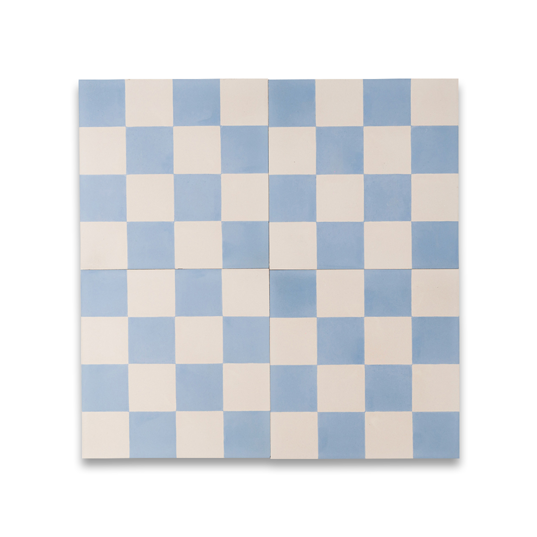 Blue Checkers - Slim Line