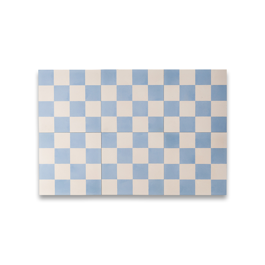 Blue Checkers - Slim Line
