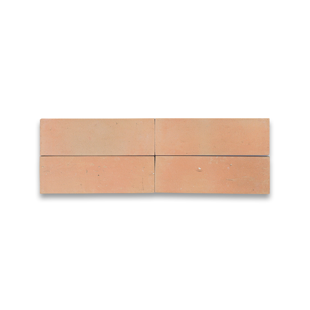 Set of four wooden panels with a gradient finish on a white background