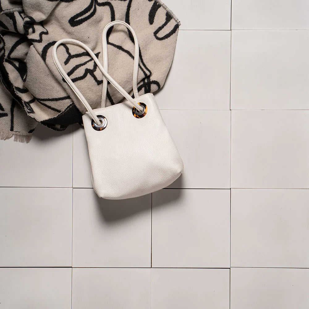 Ivory Cloud cement tile featuring a smooth matte off-white surface with subtle texture, ideal for minimalist interiors, modern flooring, and wall applications in contemporary residential and commercial spaces.
