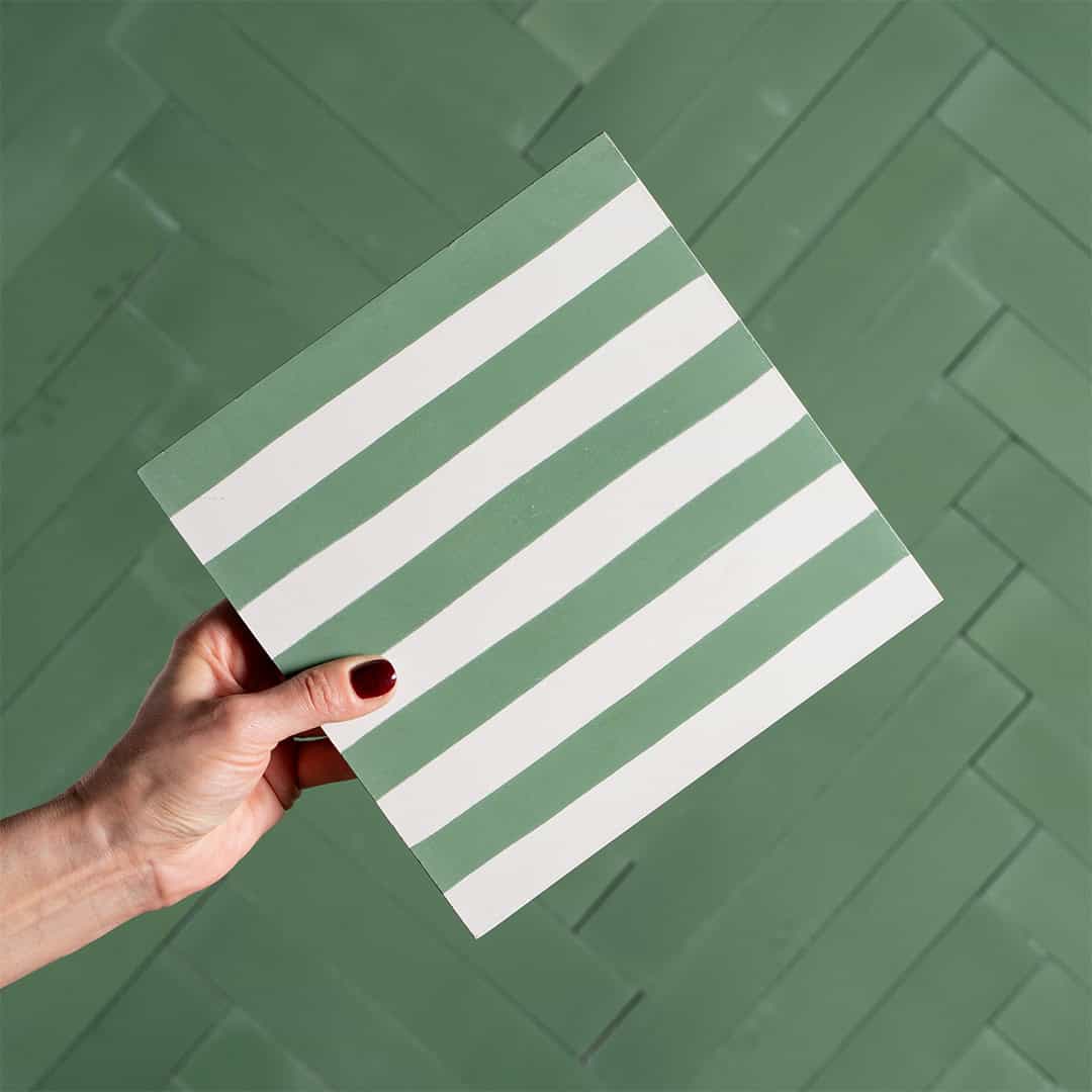 Green Stripes - Slim Line