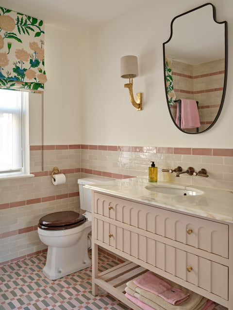 Marrakesh Stripes in Sea Salt