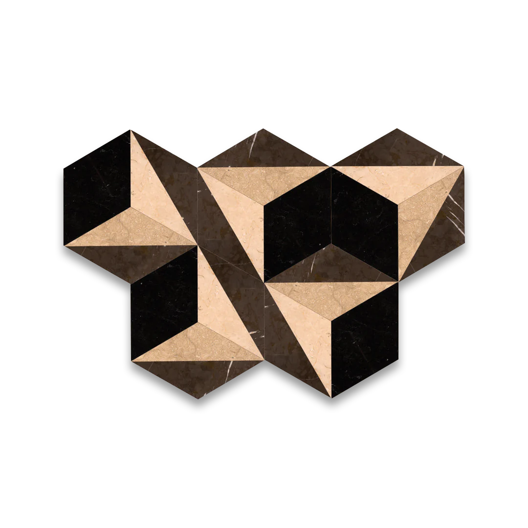 Hex 3D Marble