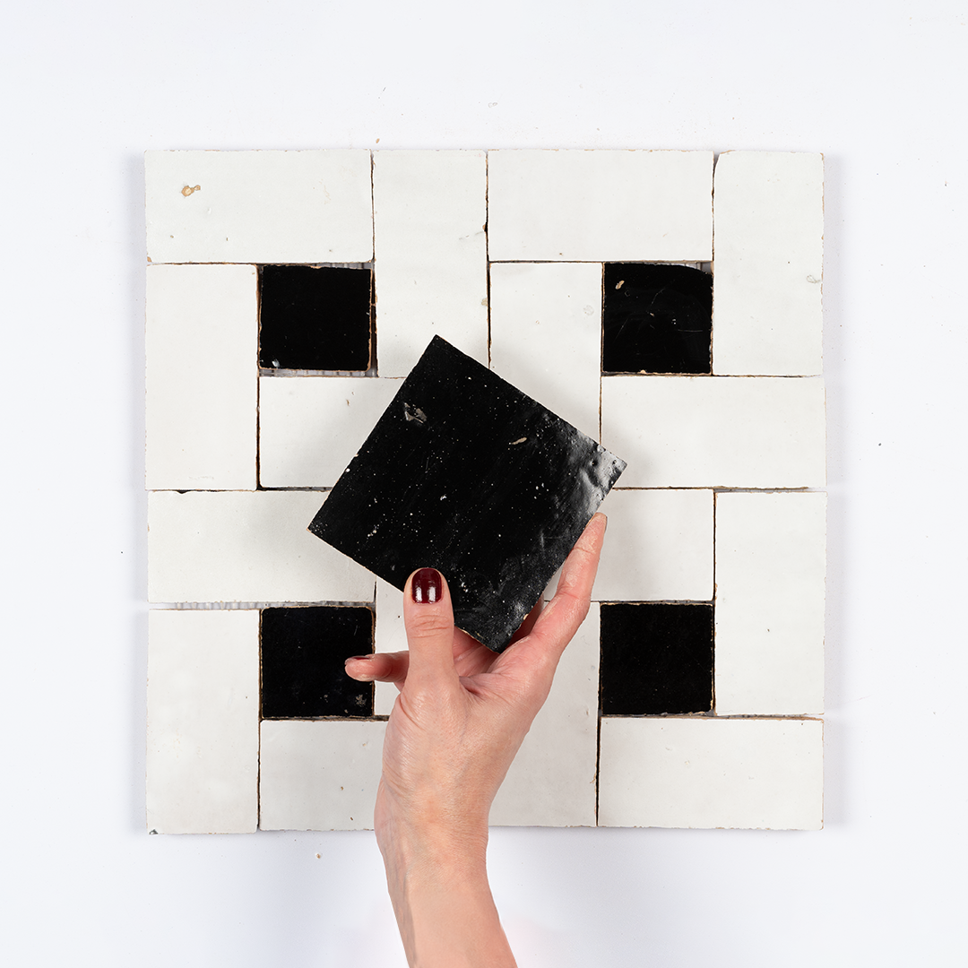 Marrakesh Maze in White
