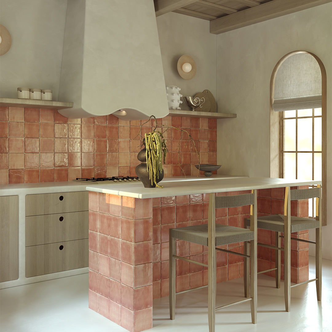 Masona Square Sunset Blush