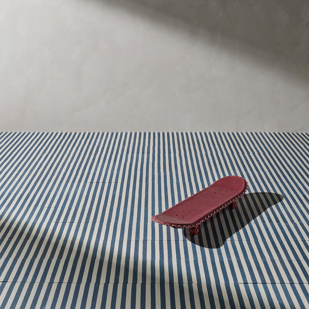 Navy Blue Stripes - Slim Line