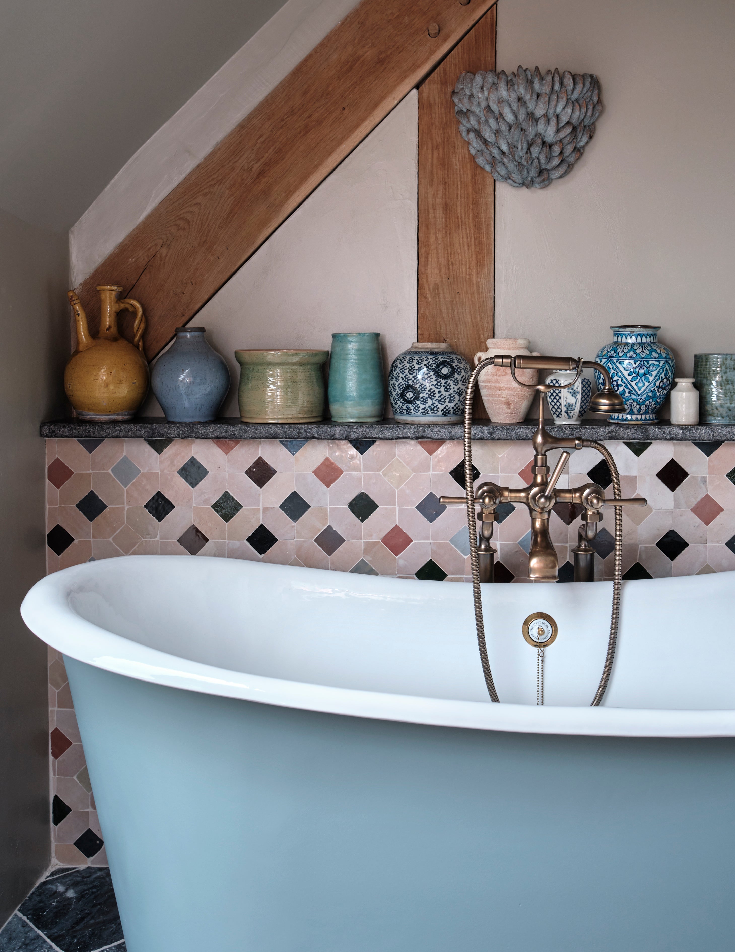 Colourful Mosaic Zellige