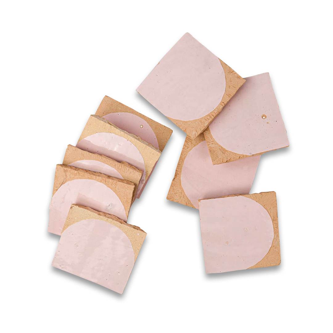 Pink Arch Terracotta Zellige