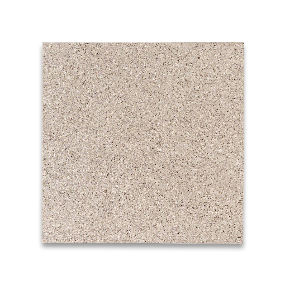 Beige square tile.