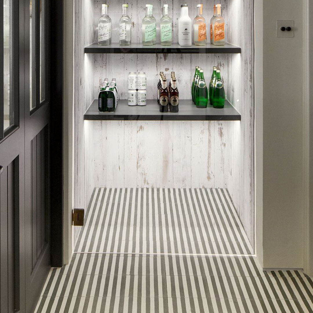 Storm Green Stripes - Slim Line