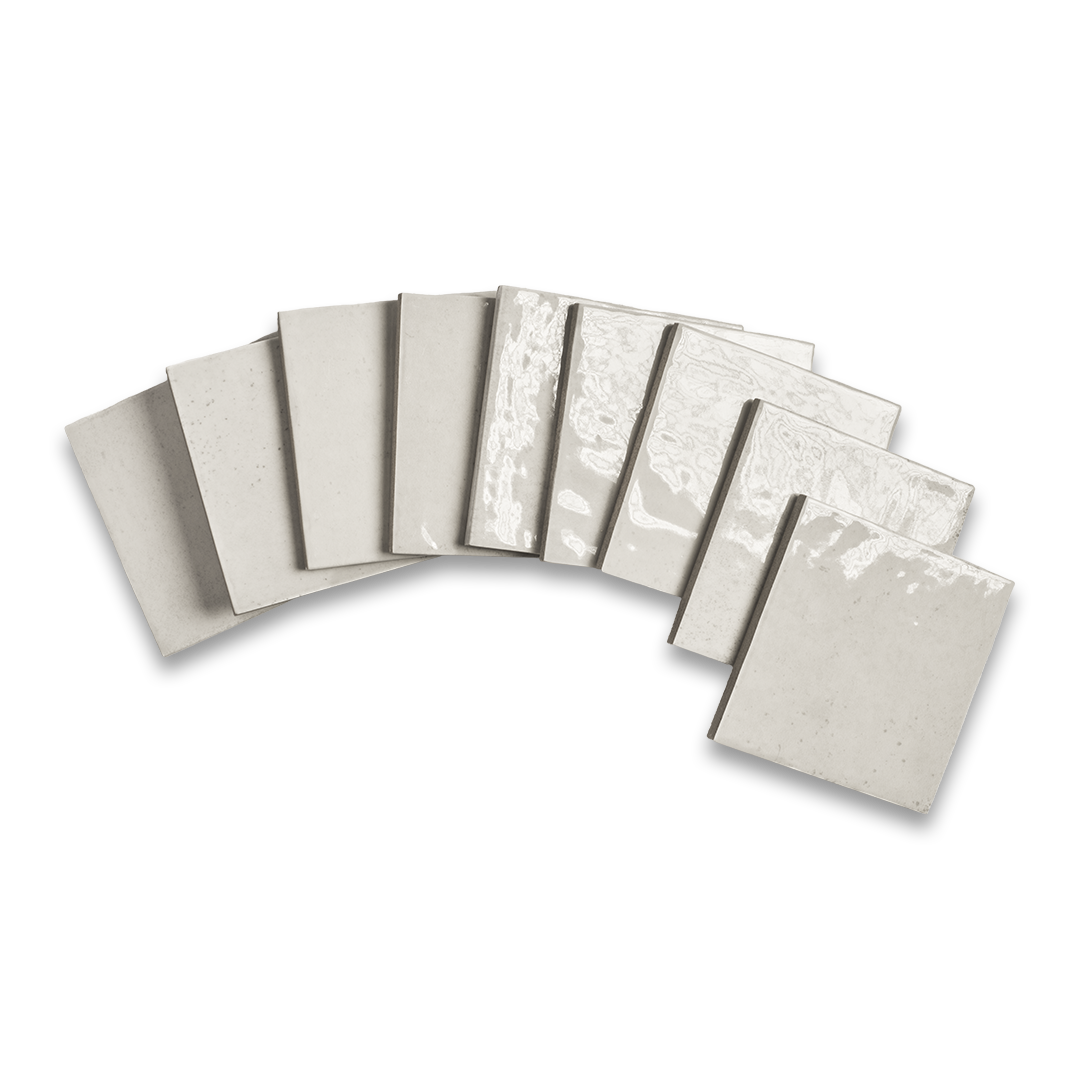 Strata Square Pearl White