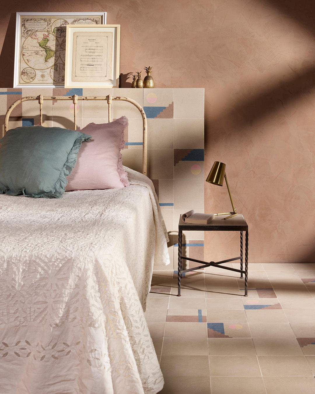  Sunrise in Bodrum Encaustic Cement Tile