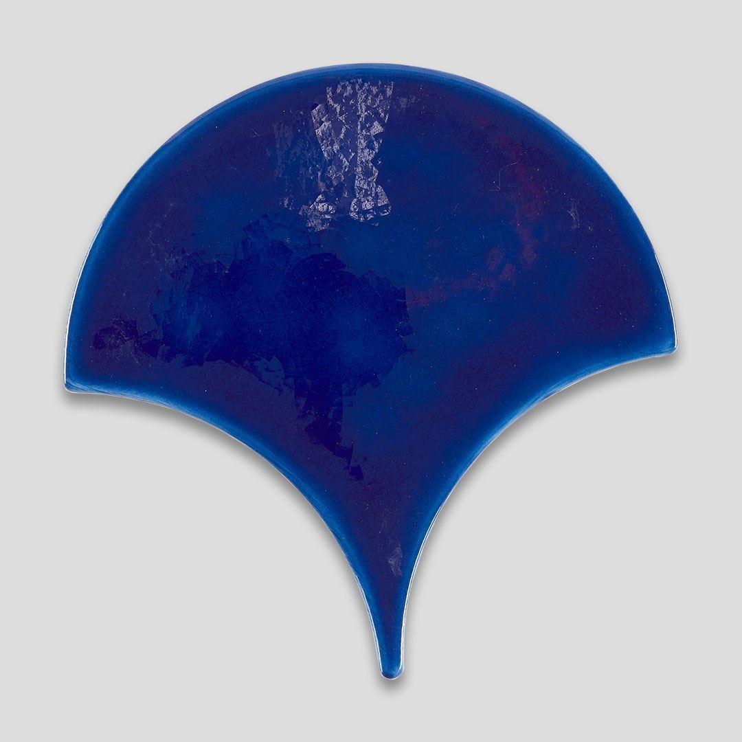 Fish Scale Blue Handmade Ceramic Tile | Otto Tiles & Design - Encaustic ...