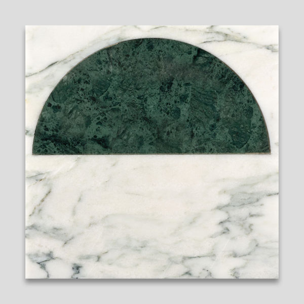 Half Moon Bay Green Marble Collection Tile