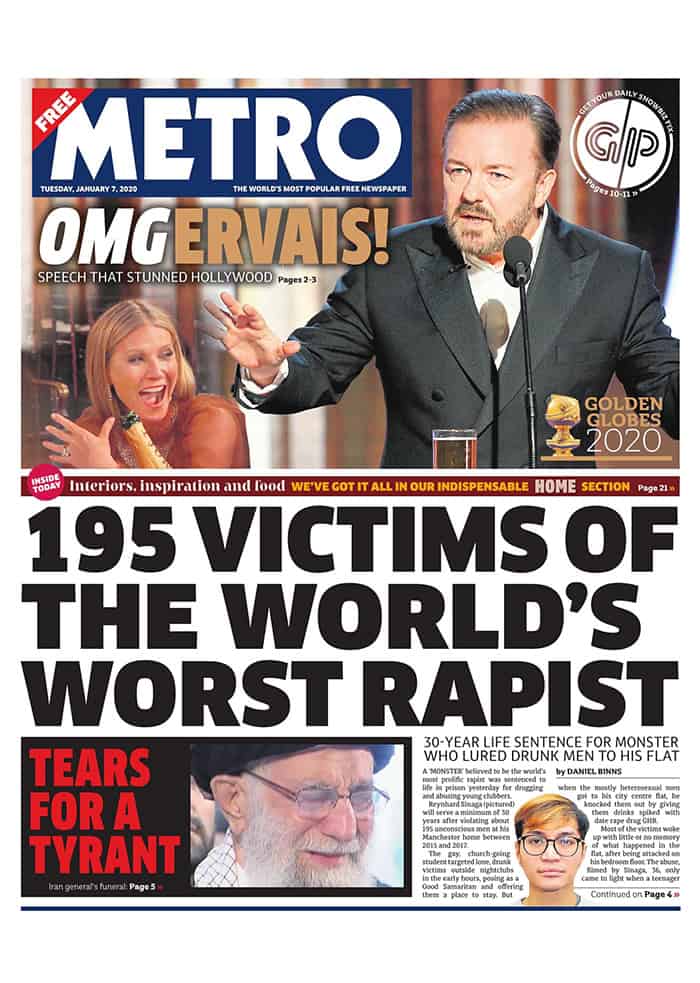 Metro - 7 January 2020