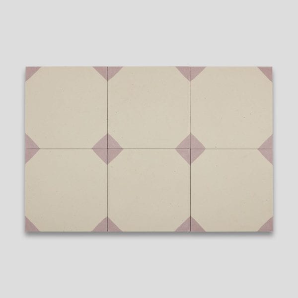 Anthropology Pink Encaustic Cement Tile