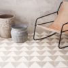 Beige Pyramid Encaustic Cement Tile