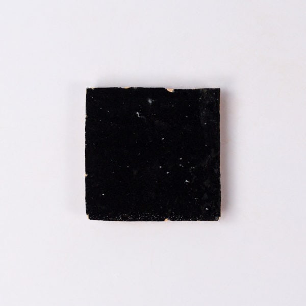 Moroccan Black Zellige Tile