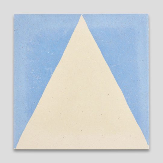 Blue Pyramid Encaustic Cement Tile